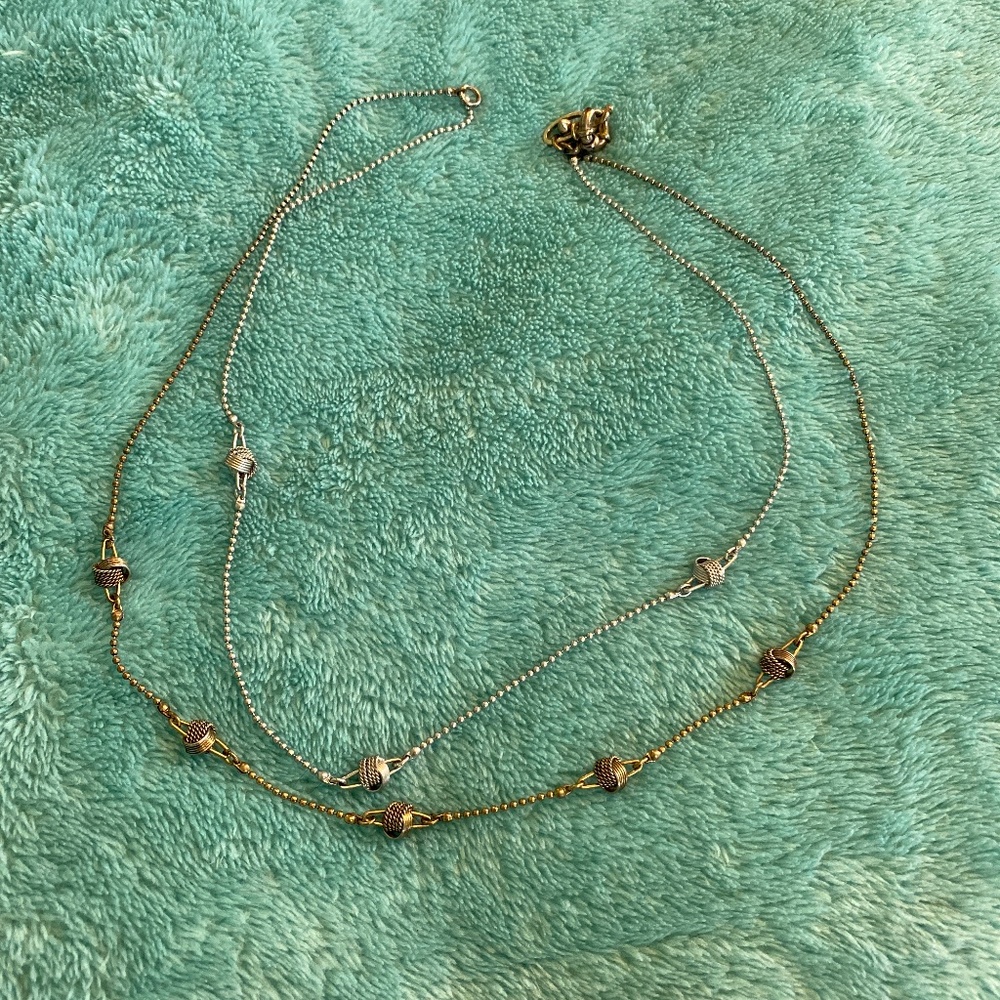 CAbi Sea knot necklace, VGUC